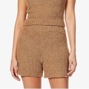 SKIMS Cozy Knit Short Camel Brown Size L/XL